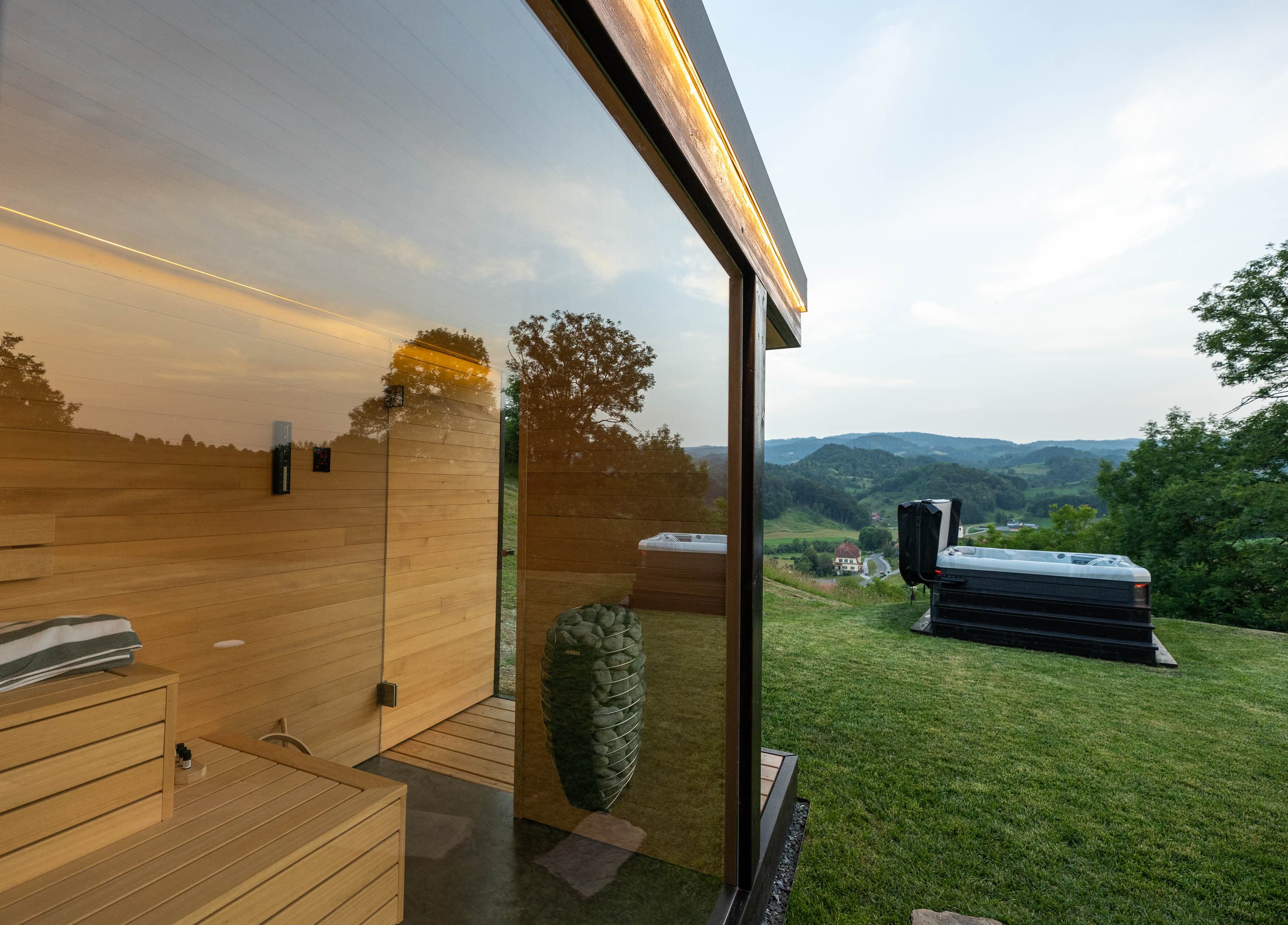 Ferienhaus Grušena — Sauna & Whirlpool