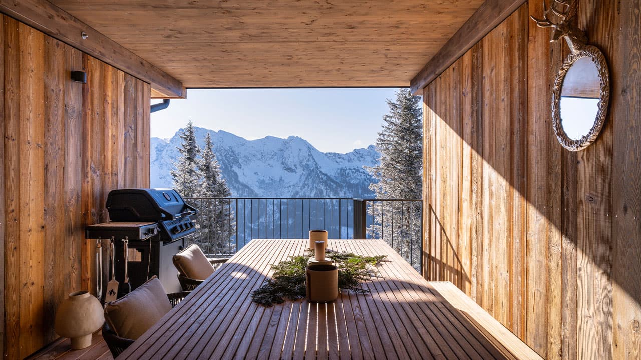 Chalet Abies — Sonnenterrasse